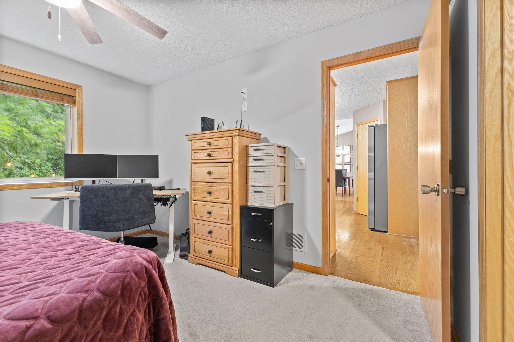 Main floor bedroom/office