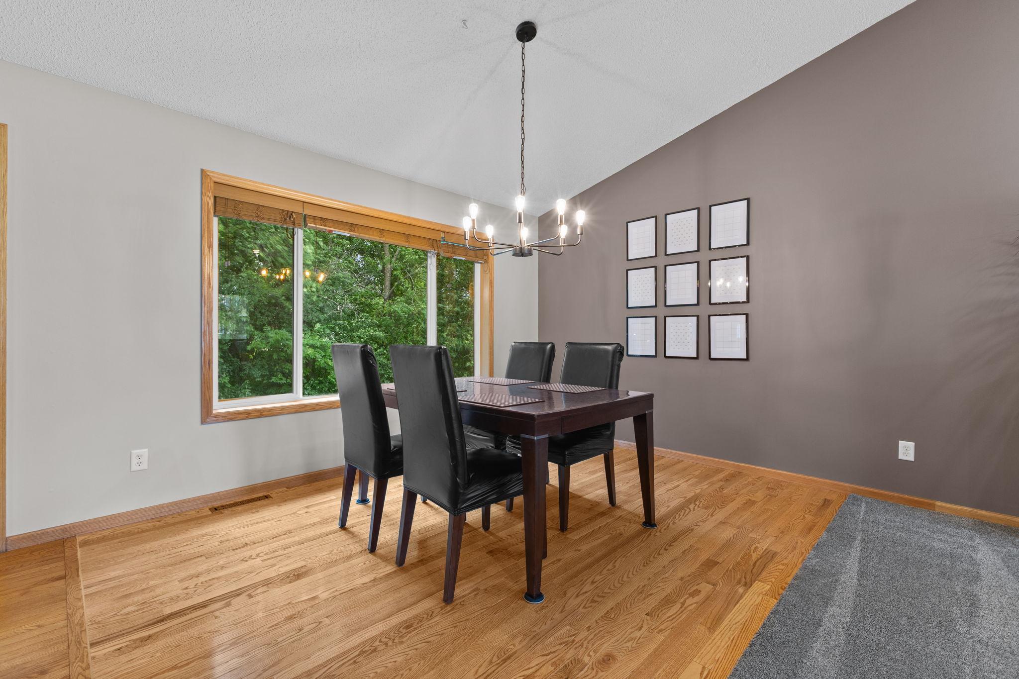 New hardwood flooring