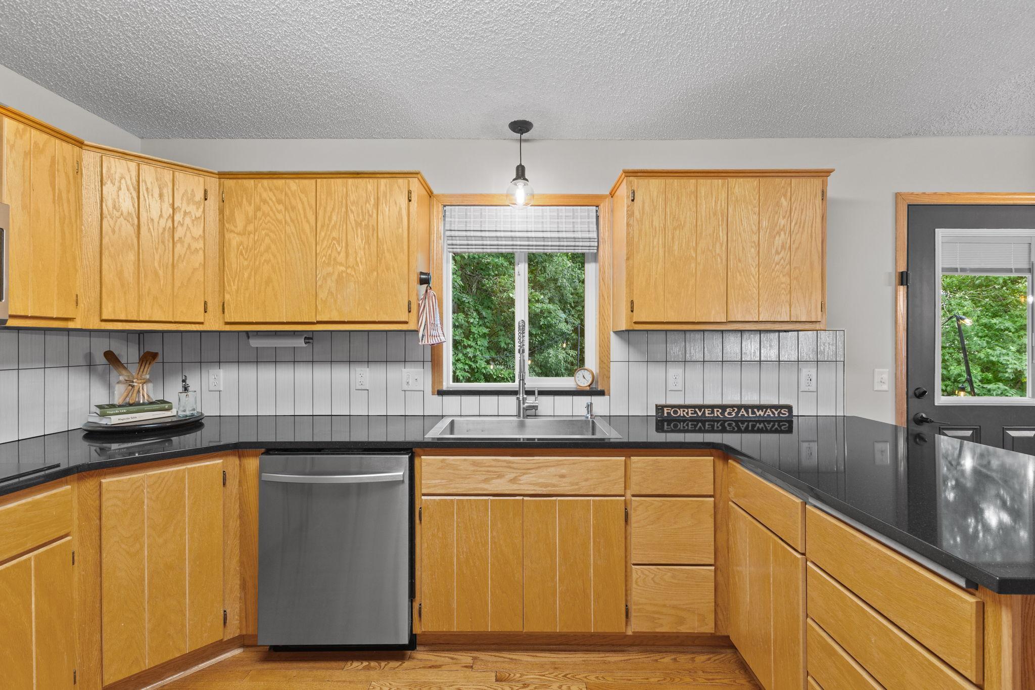 Nicely updated kitchen