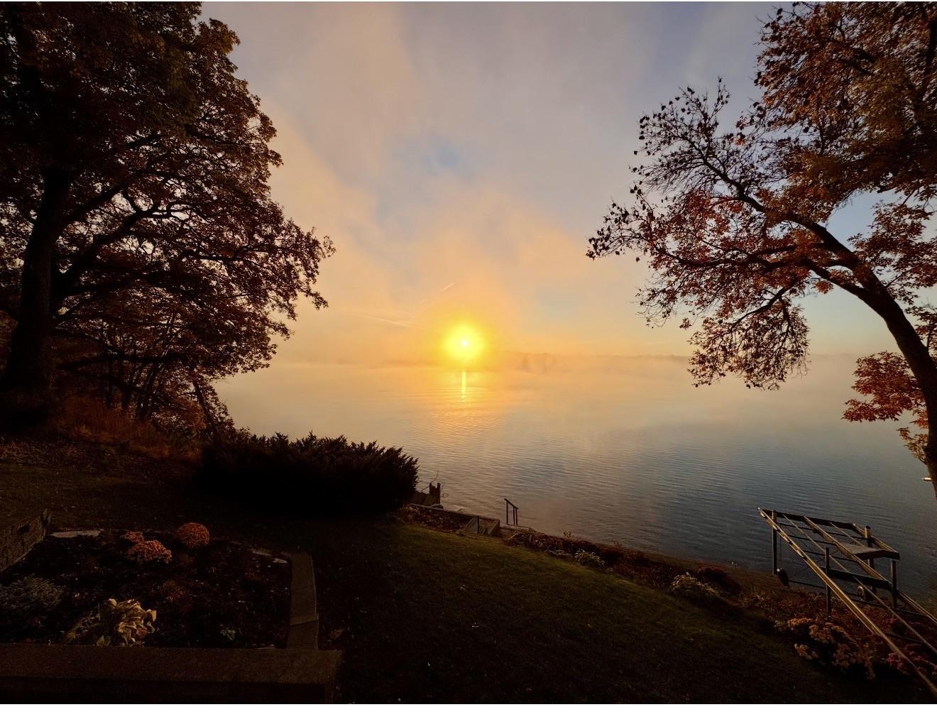 Sunrise Morning fog.