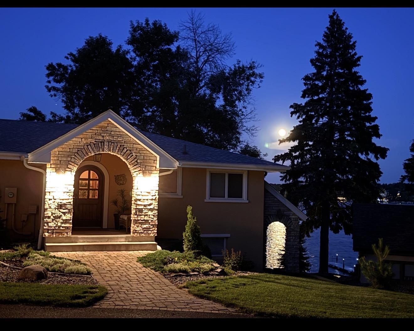 Welcome home to a moon dance lit night.