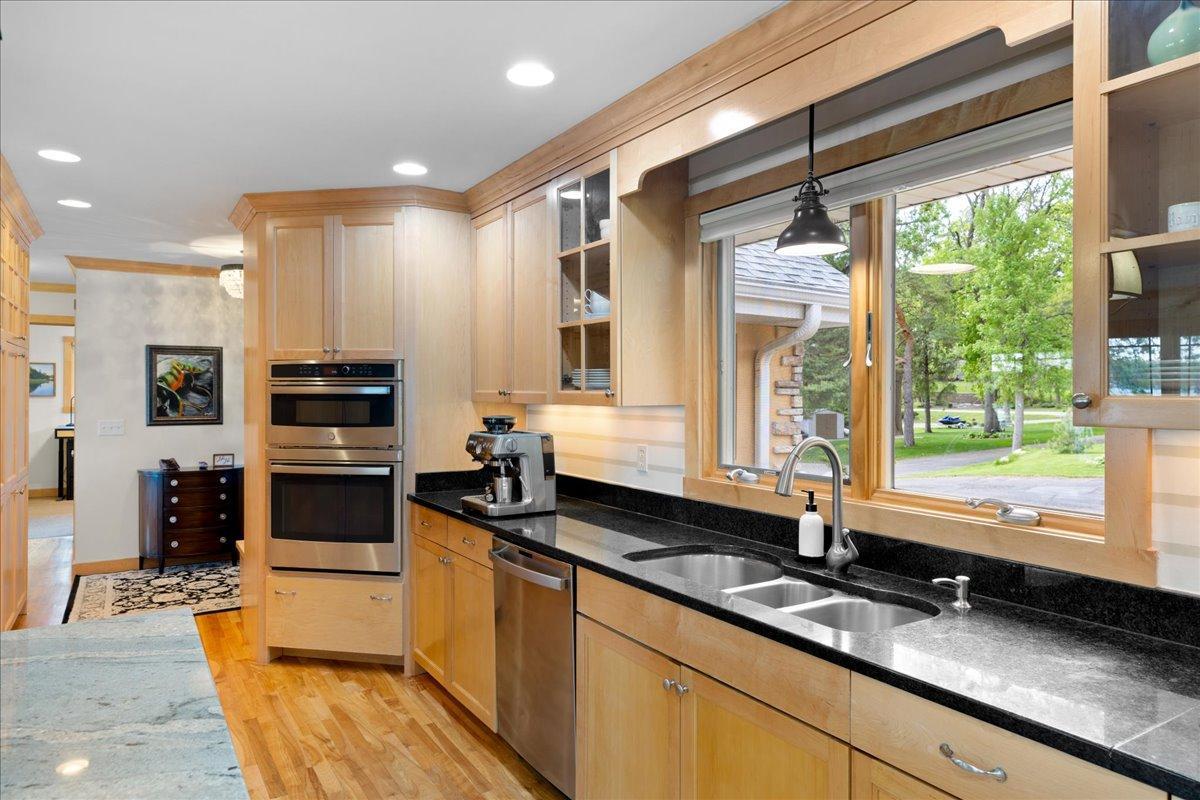Views from the kitchen sink.