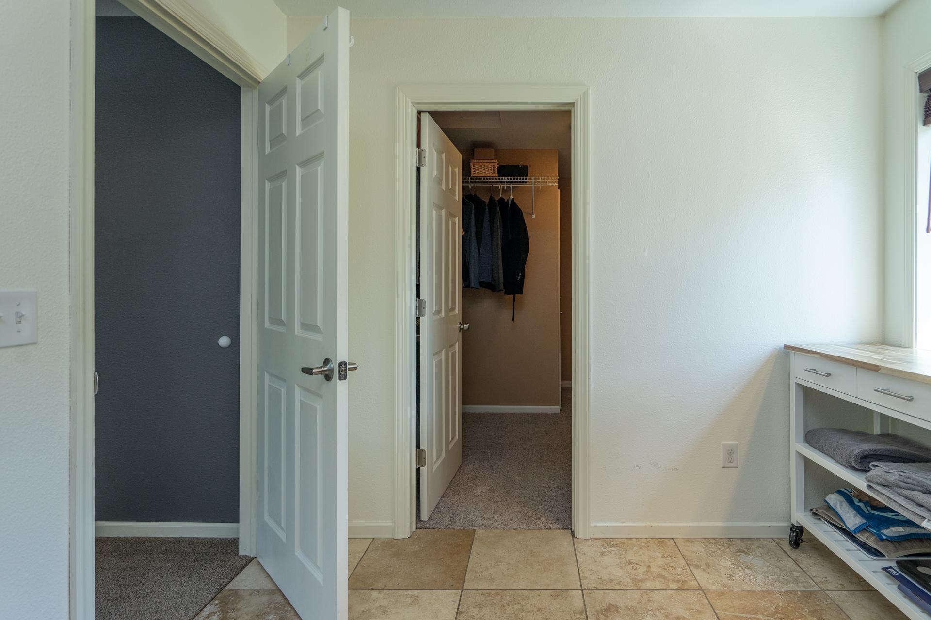 Primary Walk In Closet