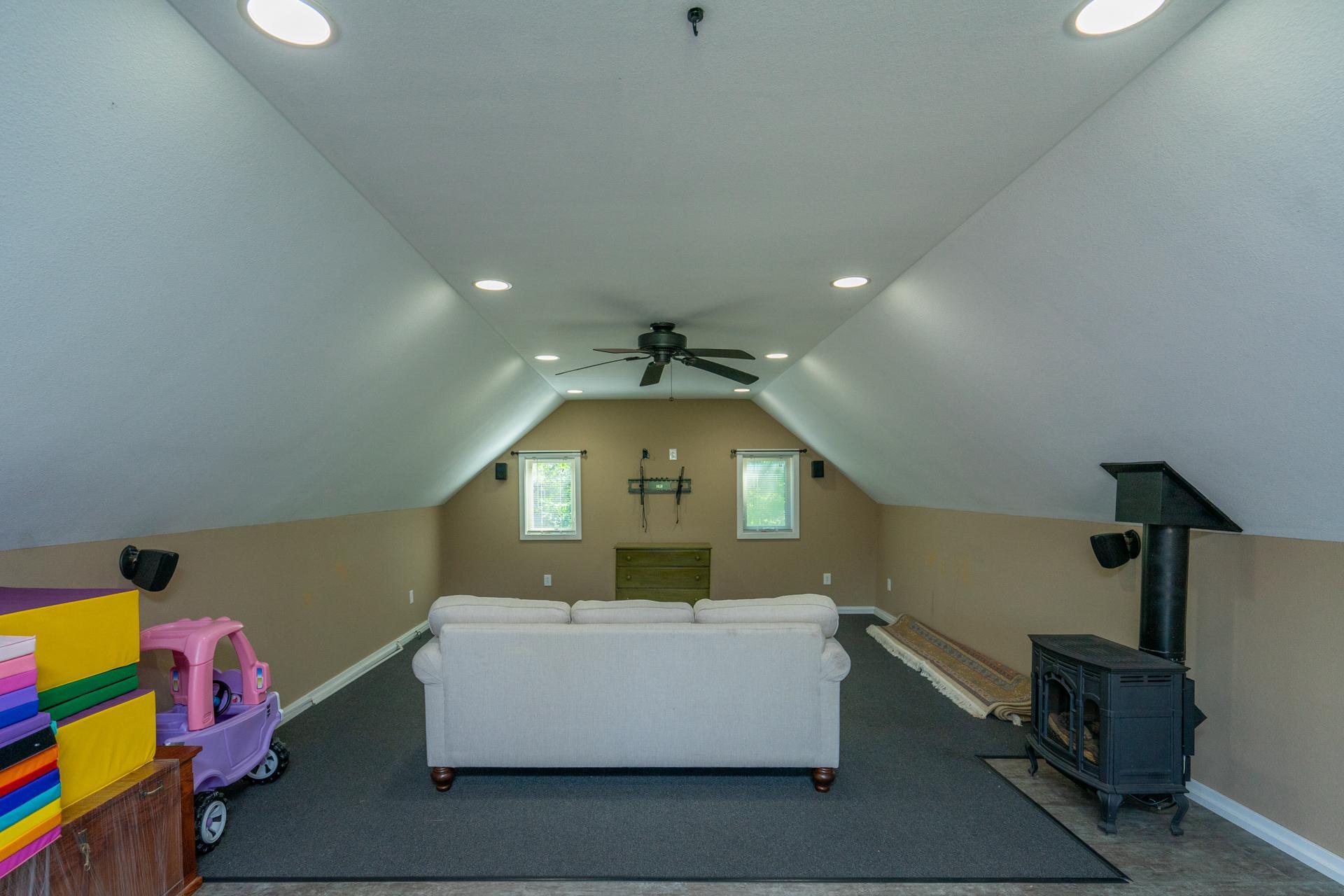 Bonus Room Over Detached Heated Garage