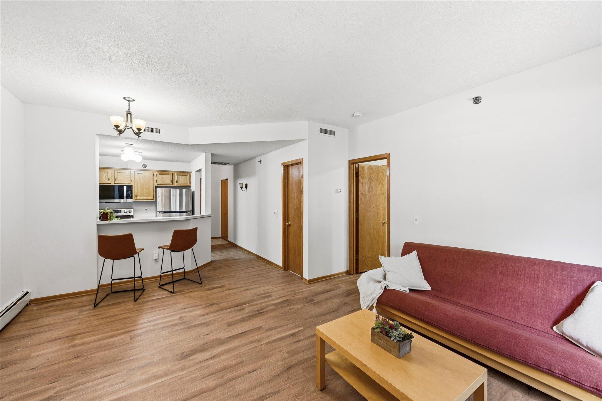 Open and airy condo