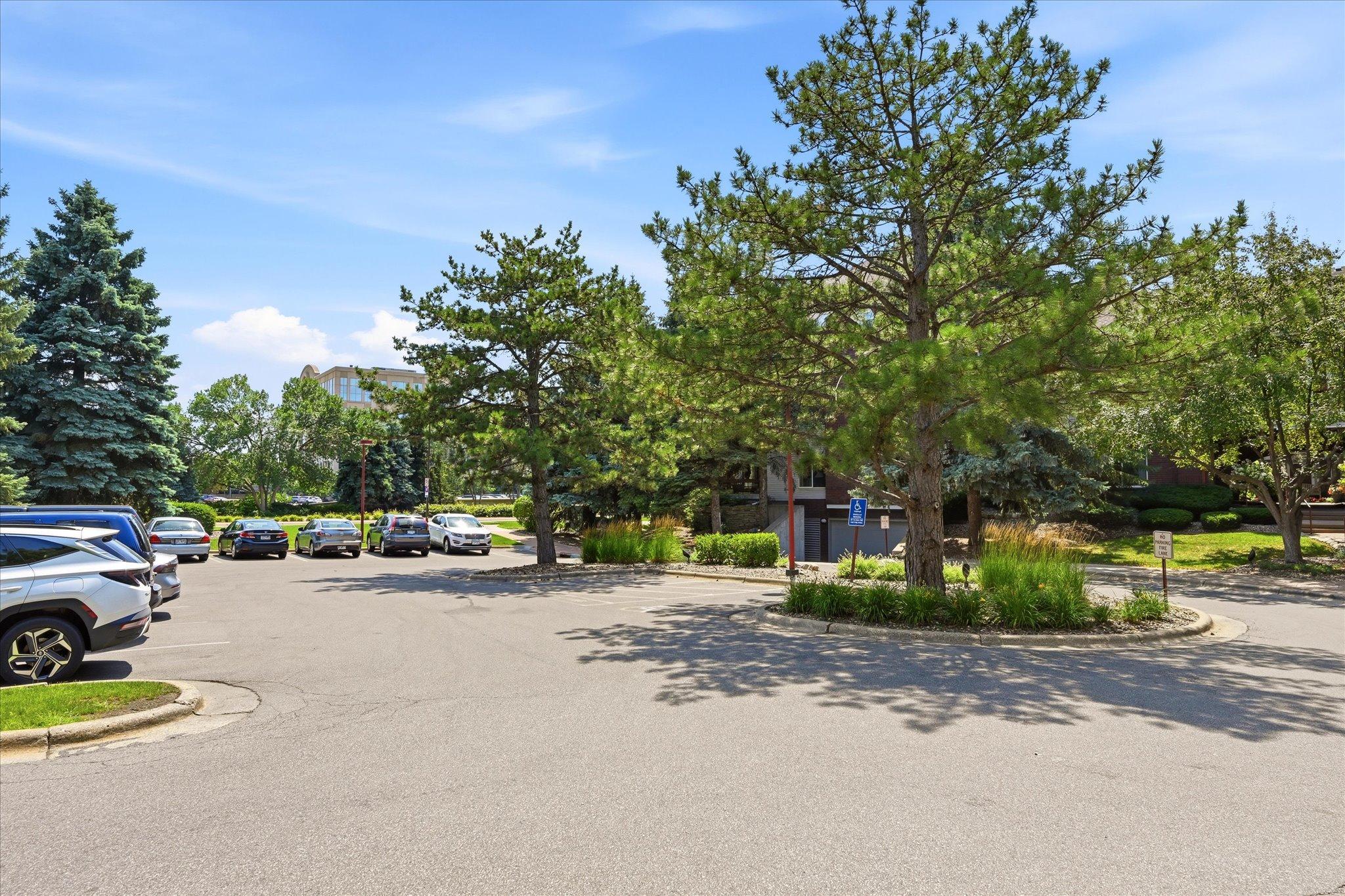 Ample guest parking steps from your condo.