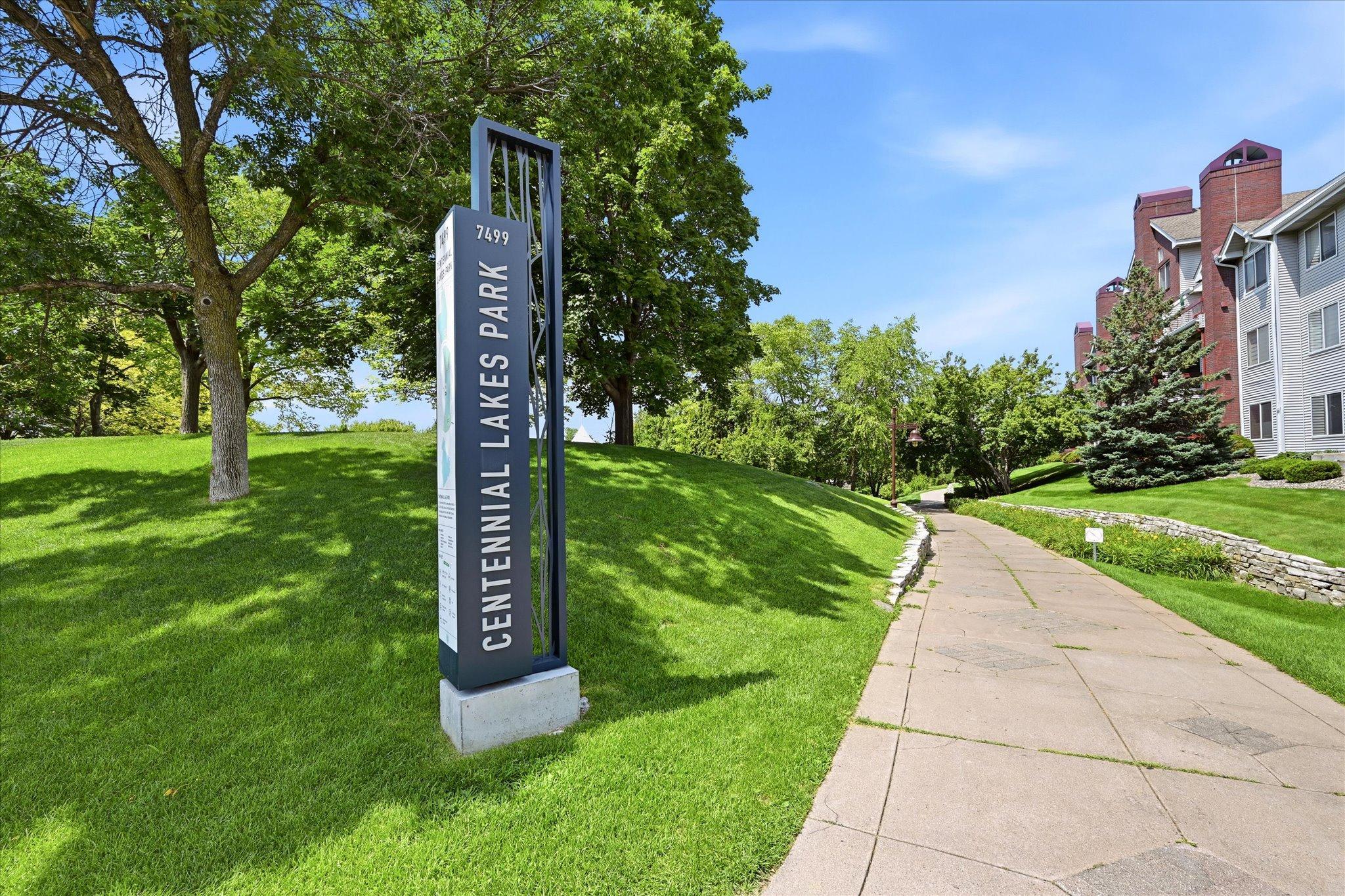 Centennial Lakes park and trails for year round enjoyment
