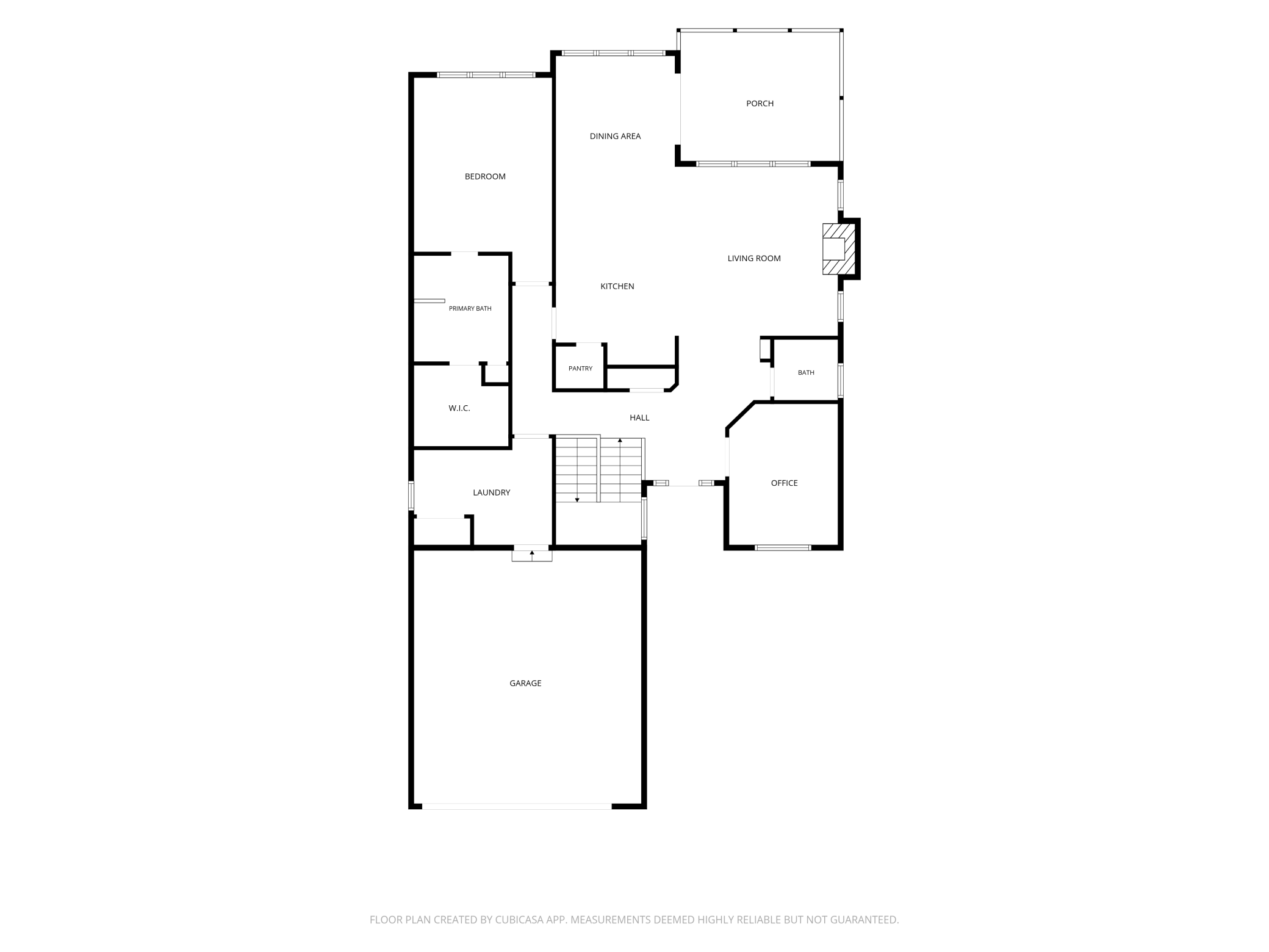 Main floor floor plan