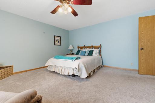 Ceiling fans in all the bedrooms