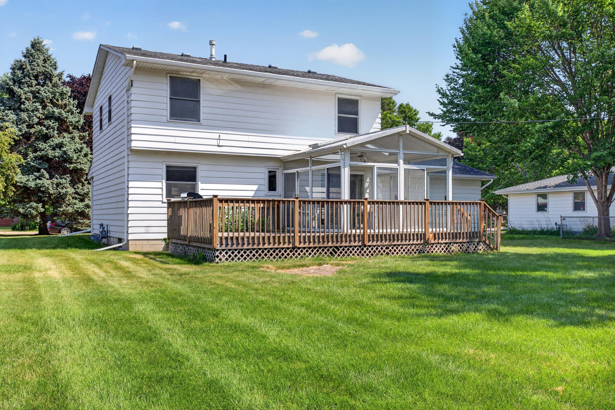 Rear of Home