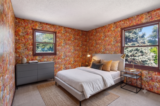 Upstairs Bedroom #3 (Virtually Staged)