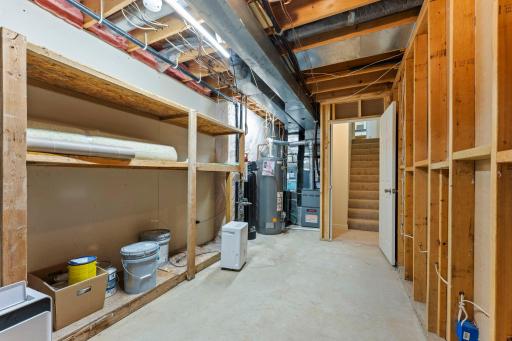 Mechanical Room and Storage - Lower Level