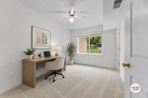 Virtually Staged - Bedroom 4 - Main Level