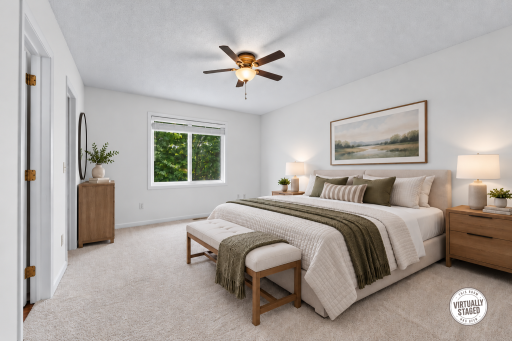 Virtually Staged - Primary Bedroom - Upper Level