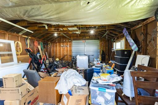Uninsulated Detached Garage-will be empty