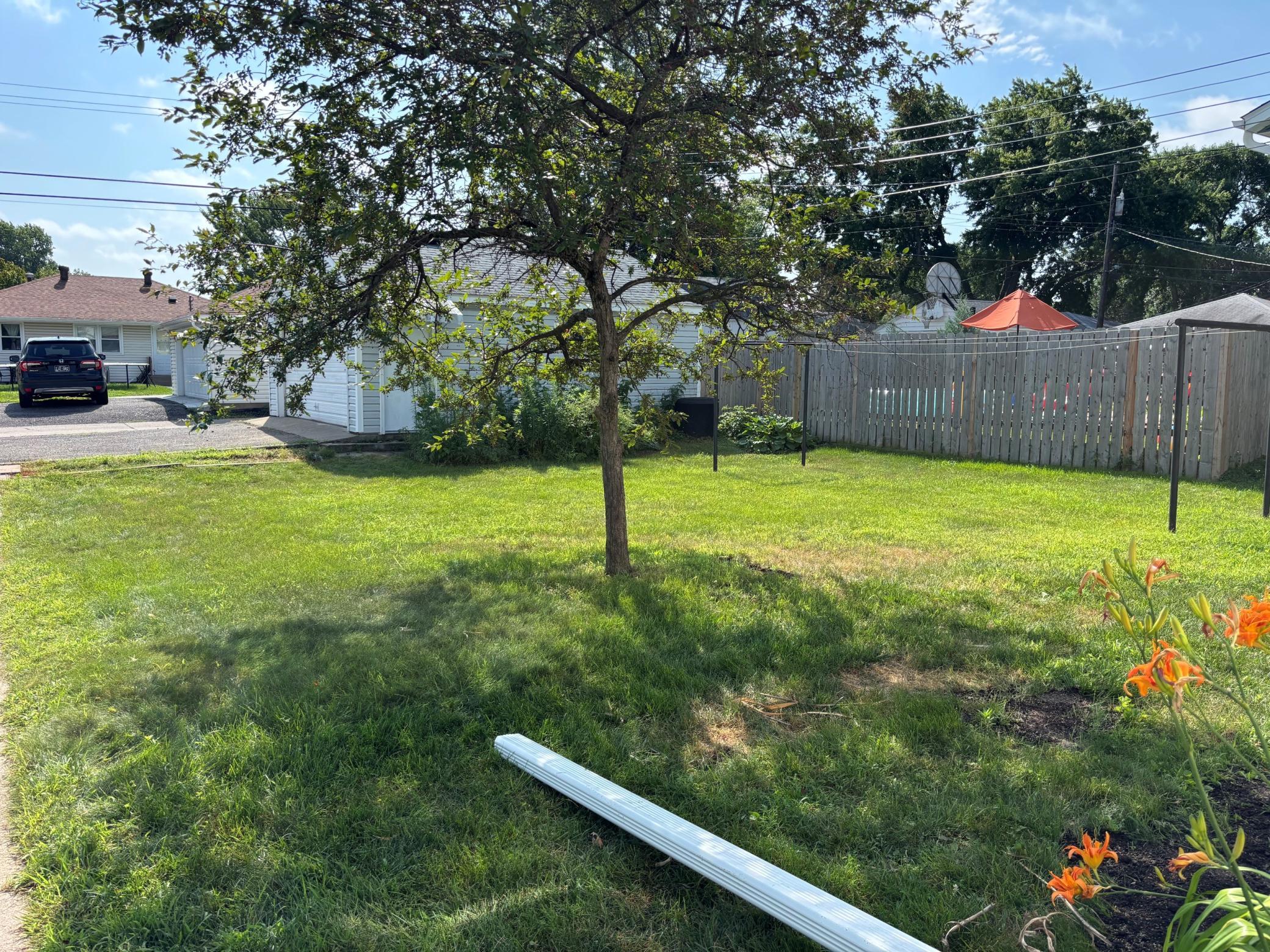 NICE BACK-YARD