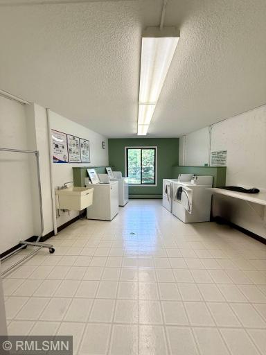 Laundry room down the hall