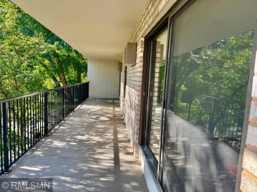 Sliding doors from LR & BR to deck