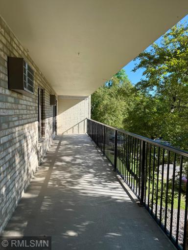 Spacious Deck from Left