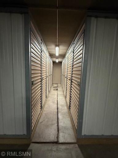 Locker room with private locker