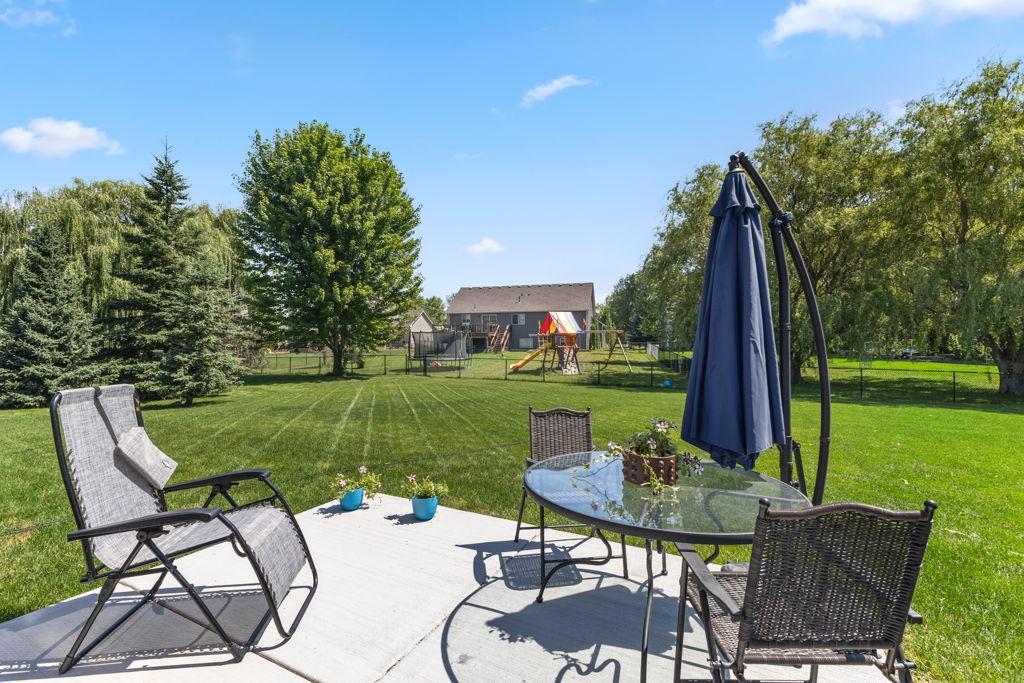 This patio was put in only about 1.5 years ago.
