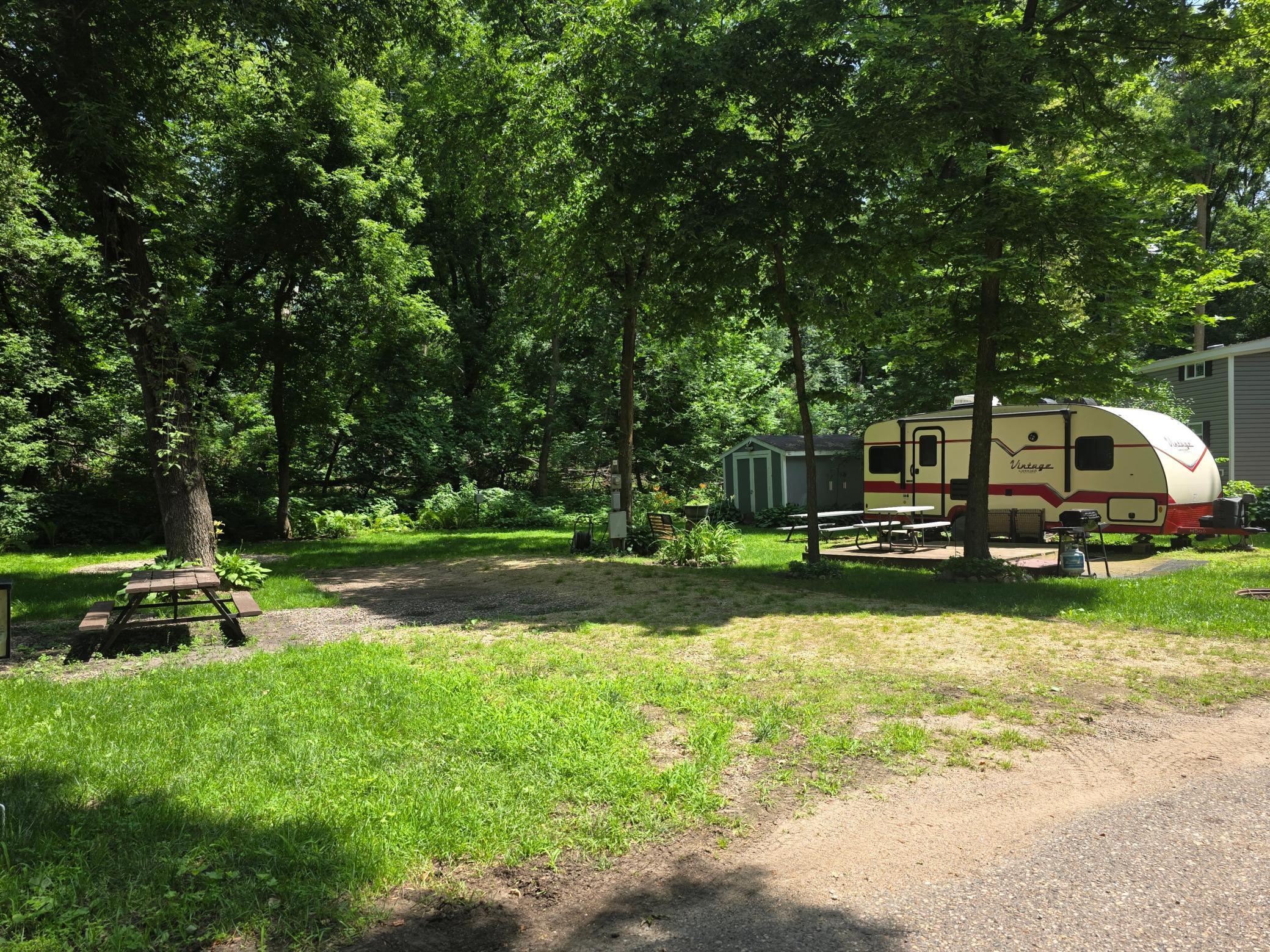 Unit 67 of Cokato Lake RV Resort is a vacant "lot" owned by same member with Unit 68 (also for sale). Buy both and save $$.