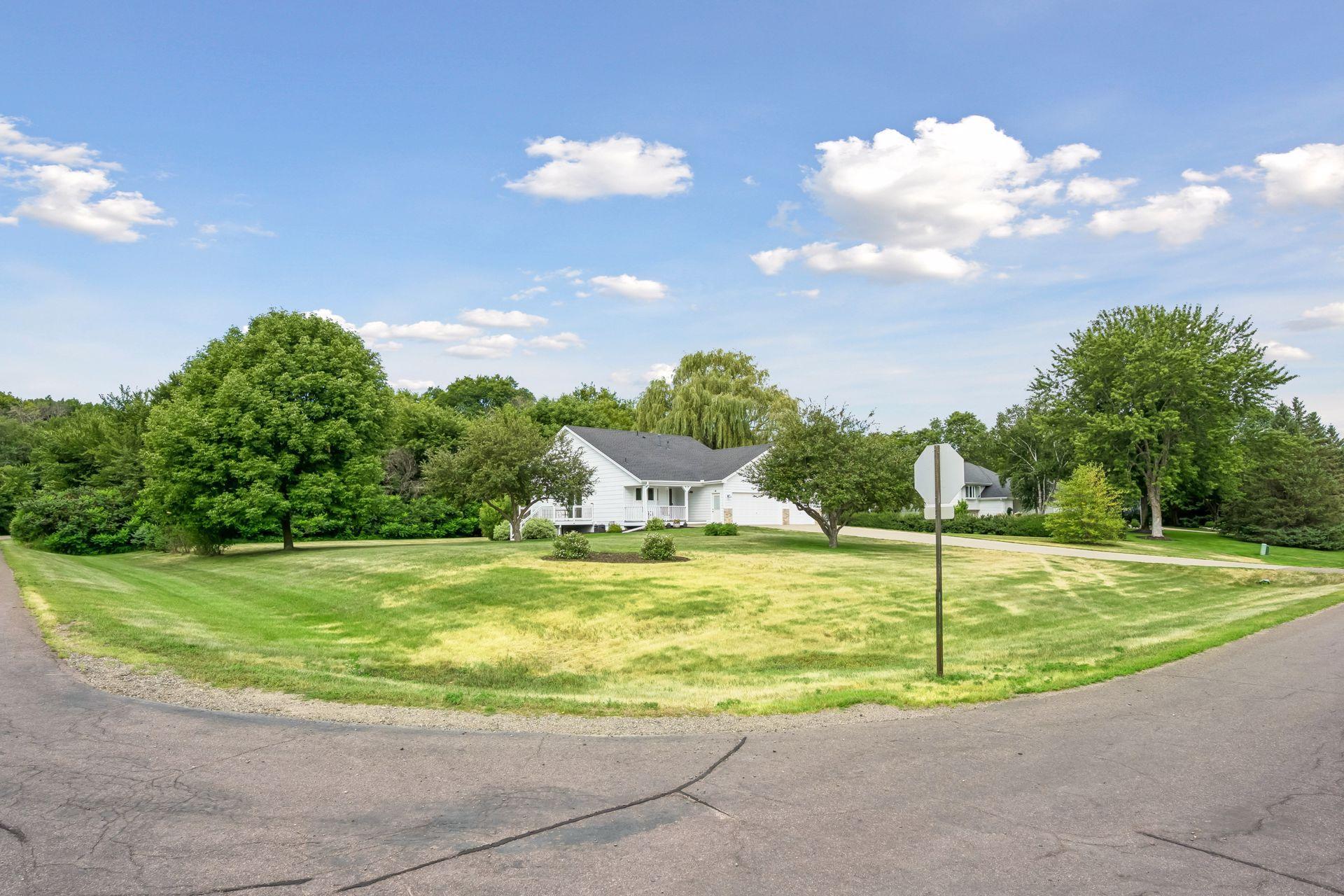 Large Corner Lot on an acre