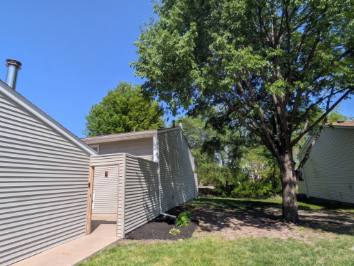 Front Entrance and Side Yard