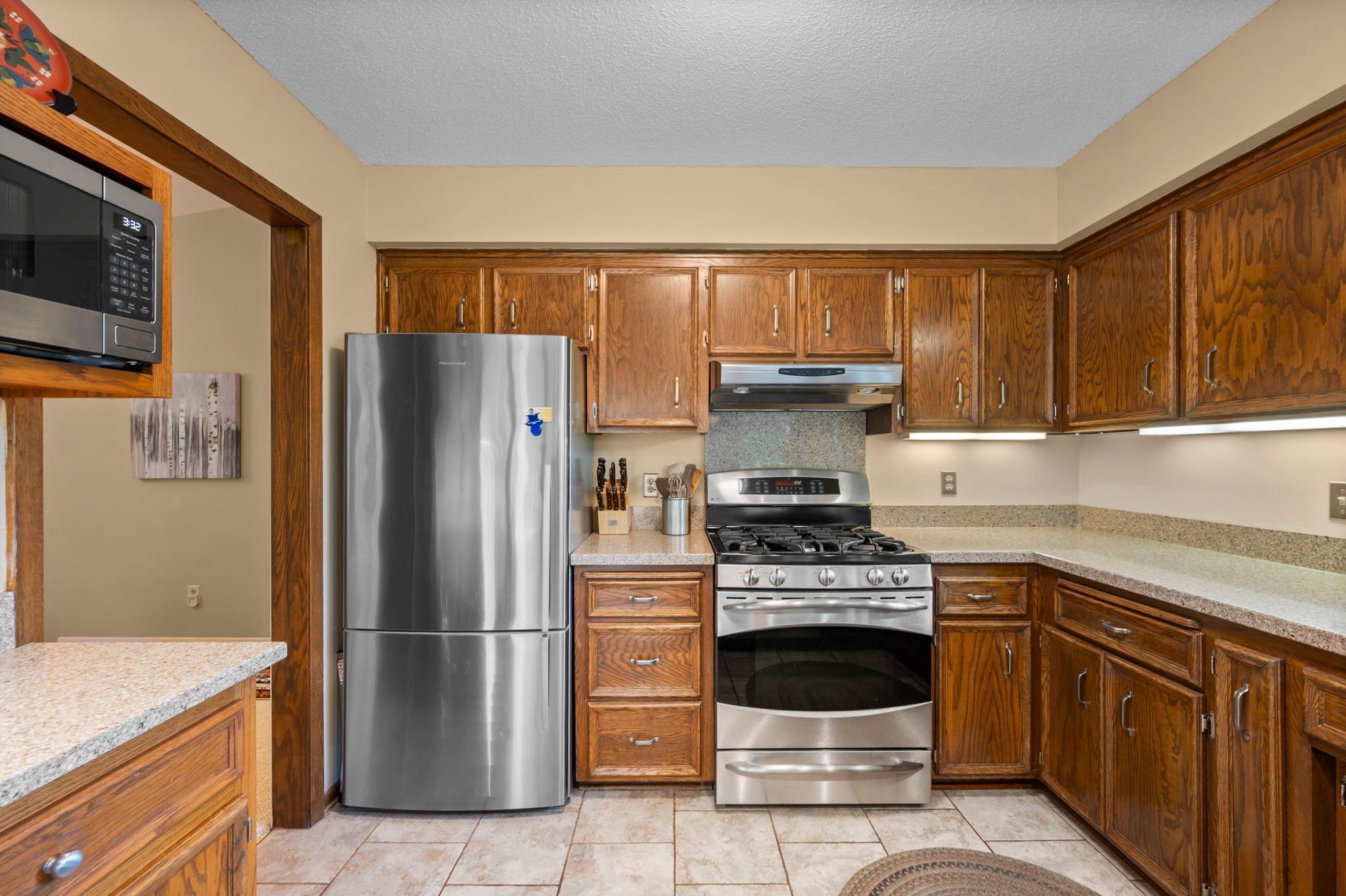 Stainless appliances
