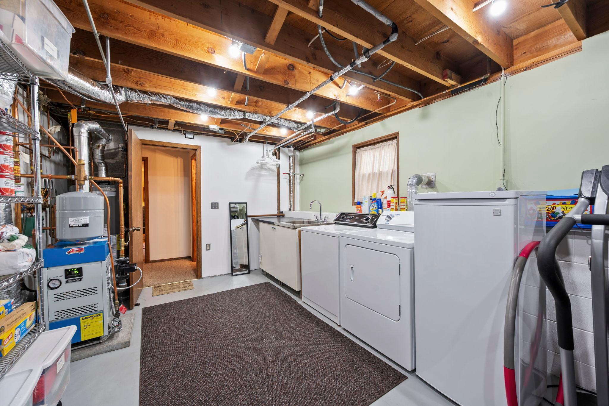 Newer boiler and water heater