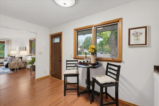 625 Summer - Kitchen with outside view and access to Living Room