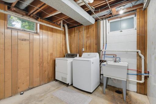 625 Summer - Lower Level Laundry and Utility Room
