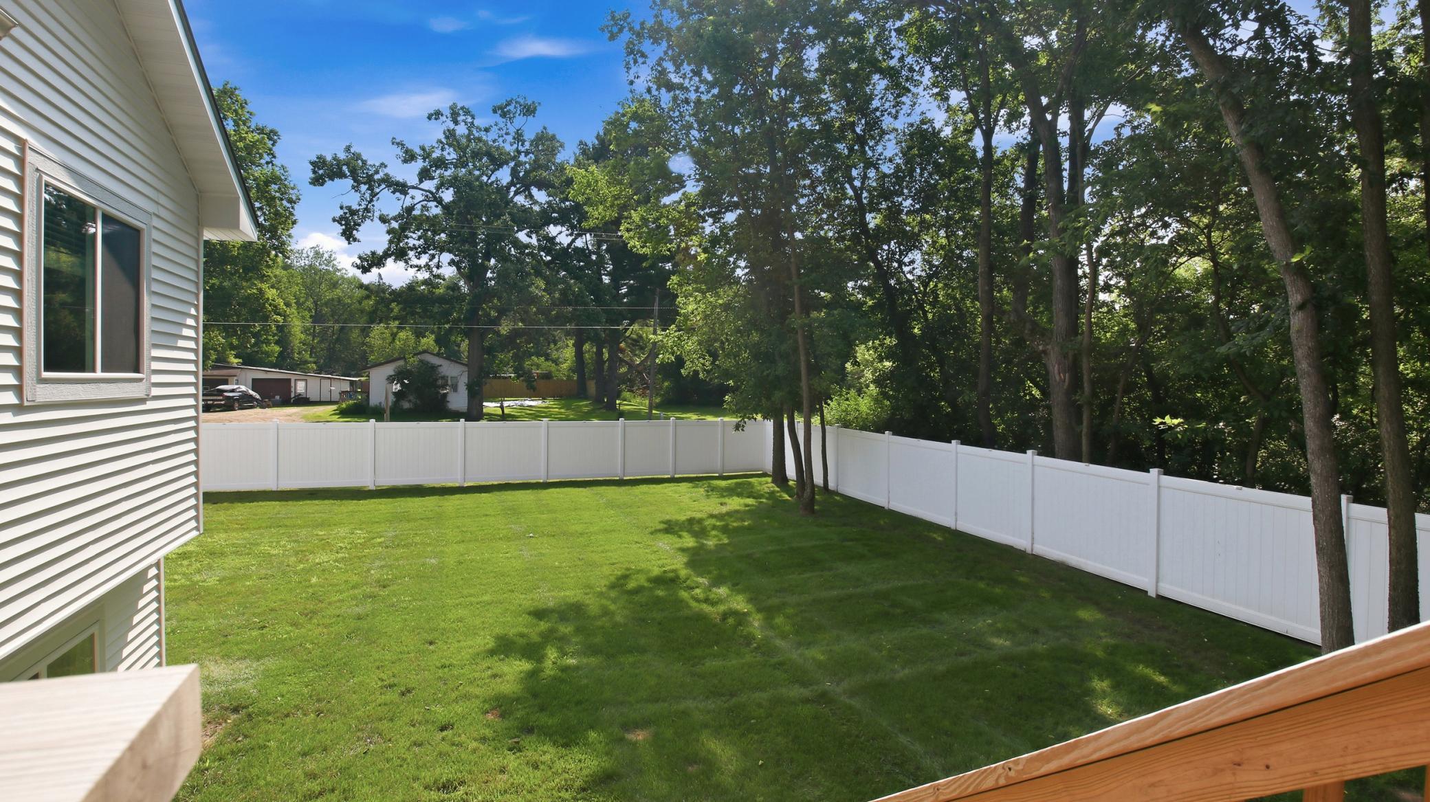 Fenced Yard