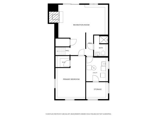 Lower level floorplan