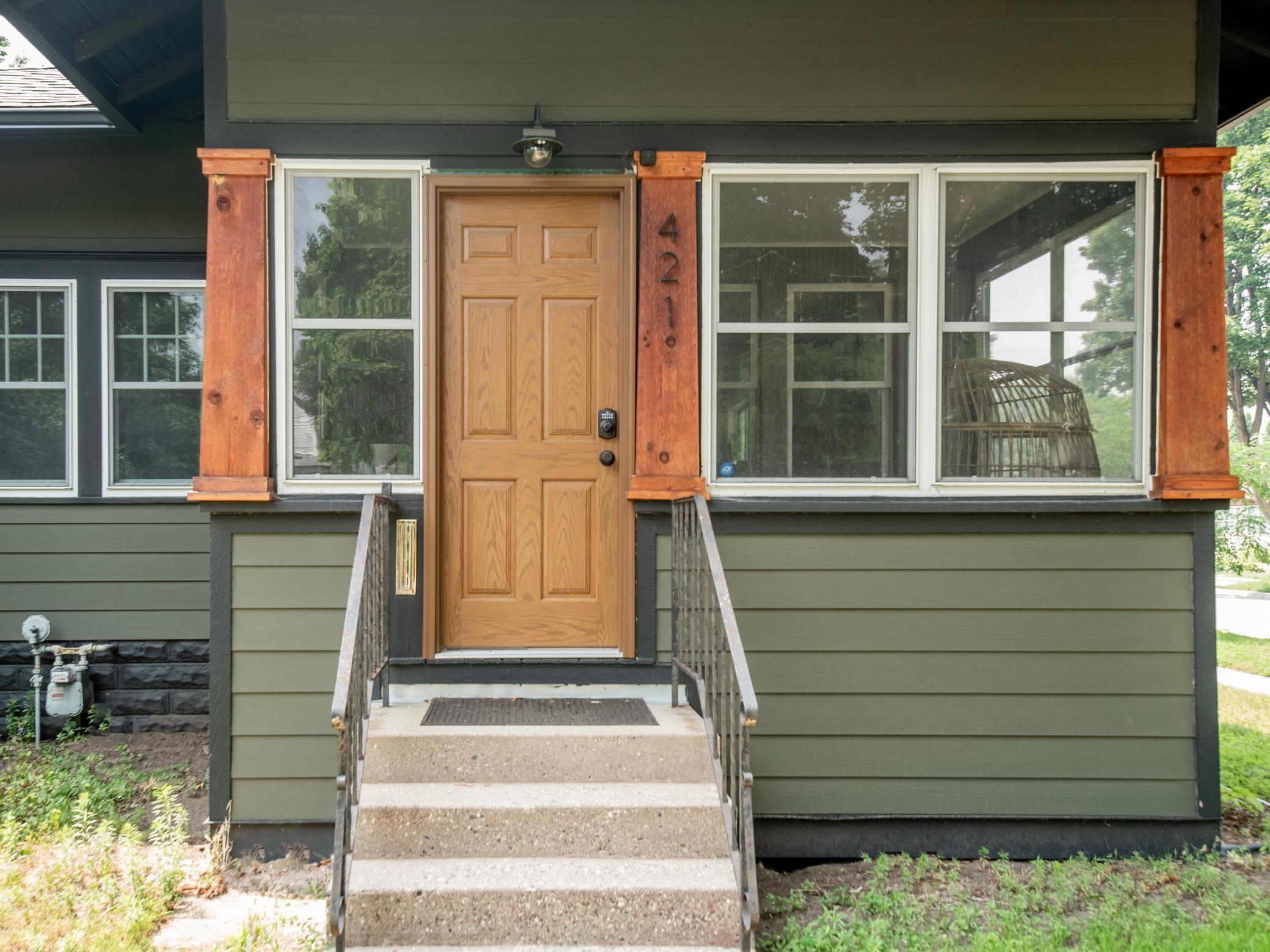 New front door