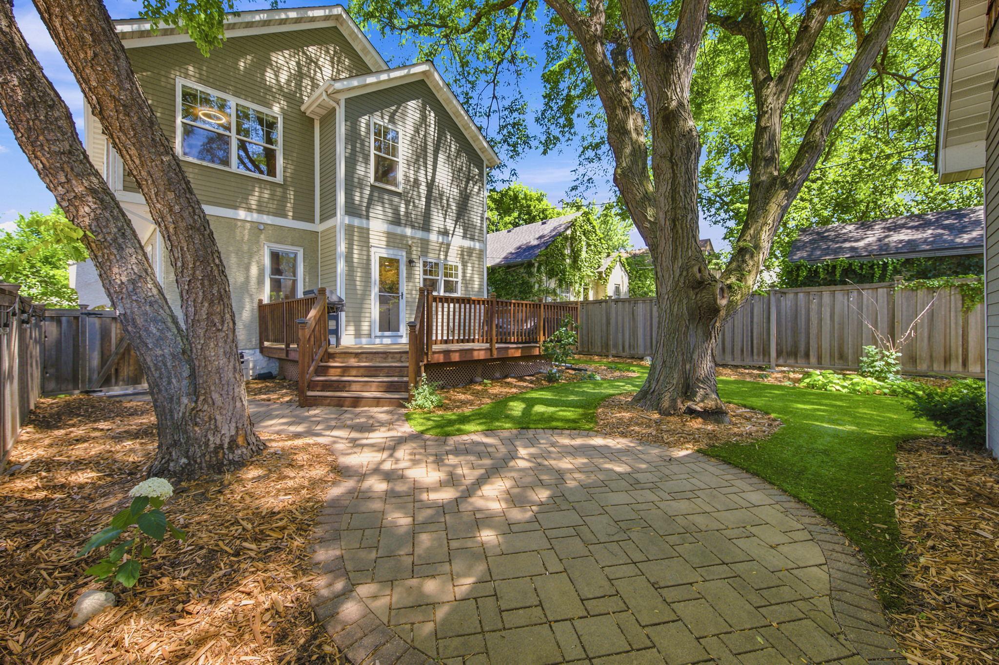 Beautiful Maintenance Free backyard