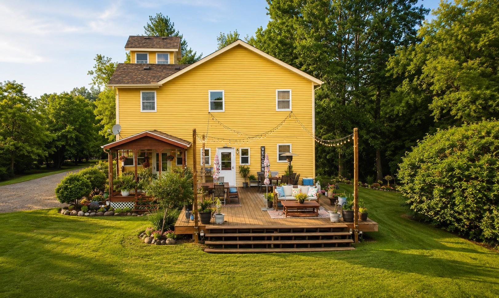 Back House Aerial