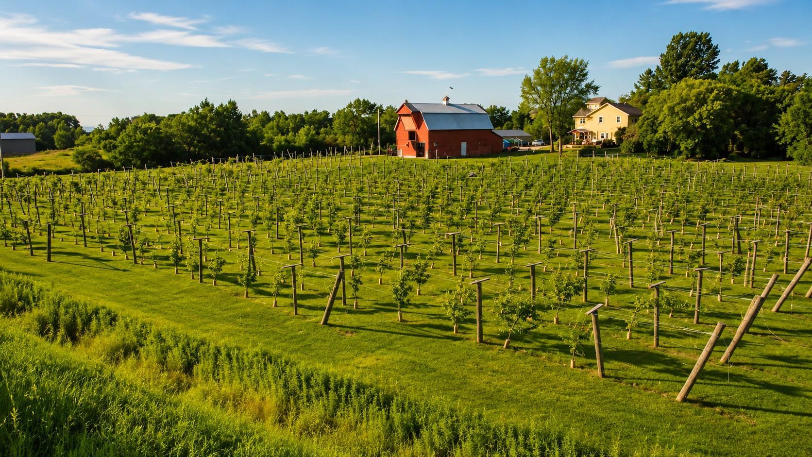 Exterior Vines Barn 3