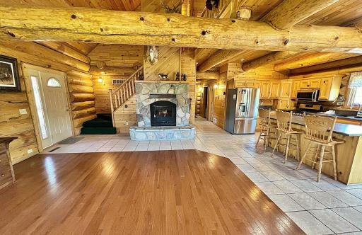 Living room view with Stone Fire place.jpg