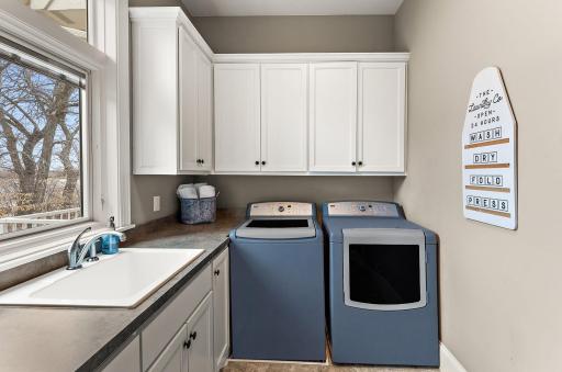 Main floor laundry