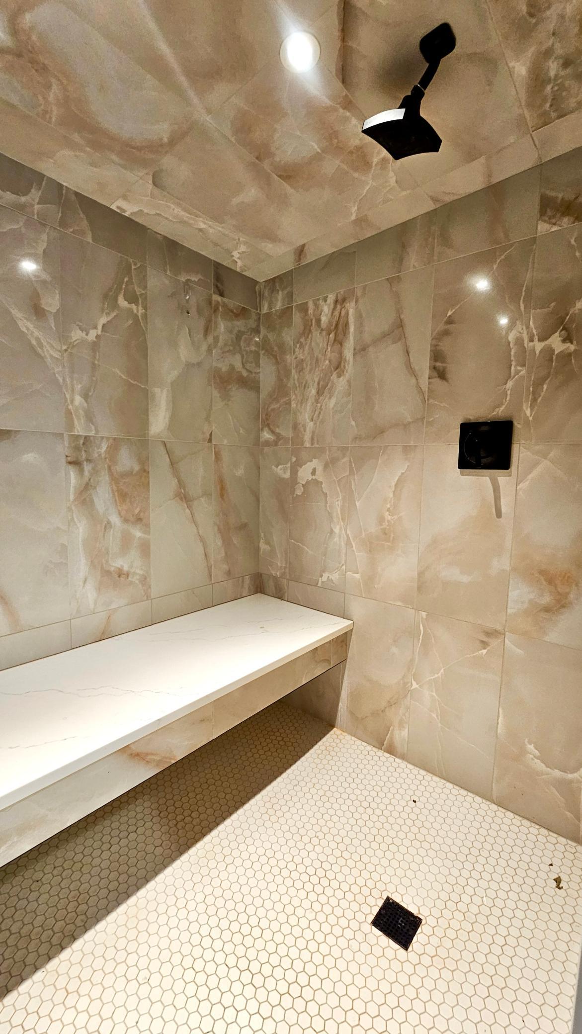Steam Room with Shower