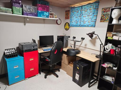 Basement Office