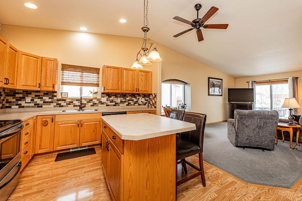 Open Concept Kitchen/Living