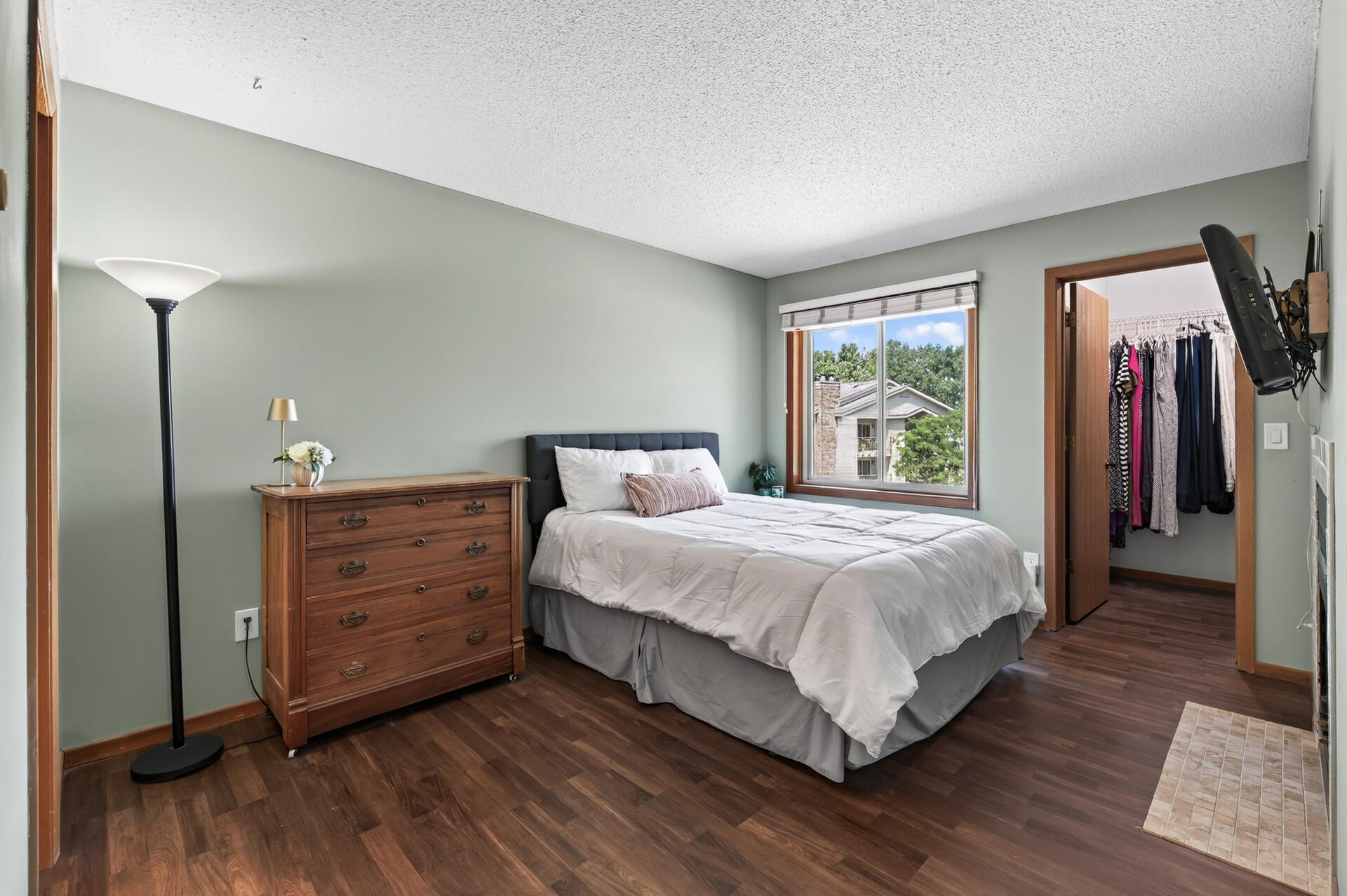 Bedroom with Walk In Closet