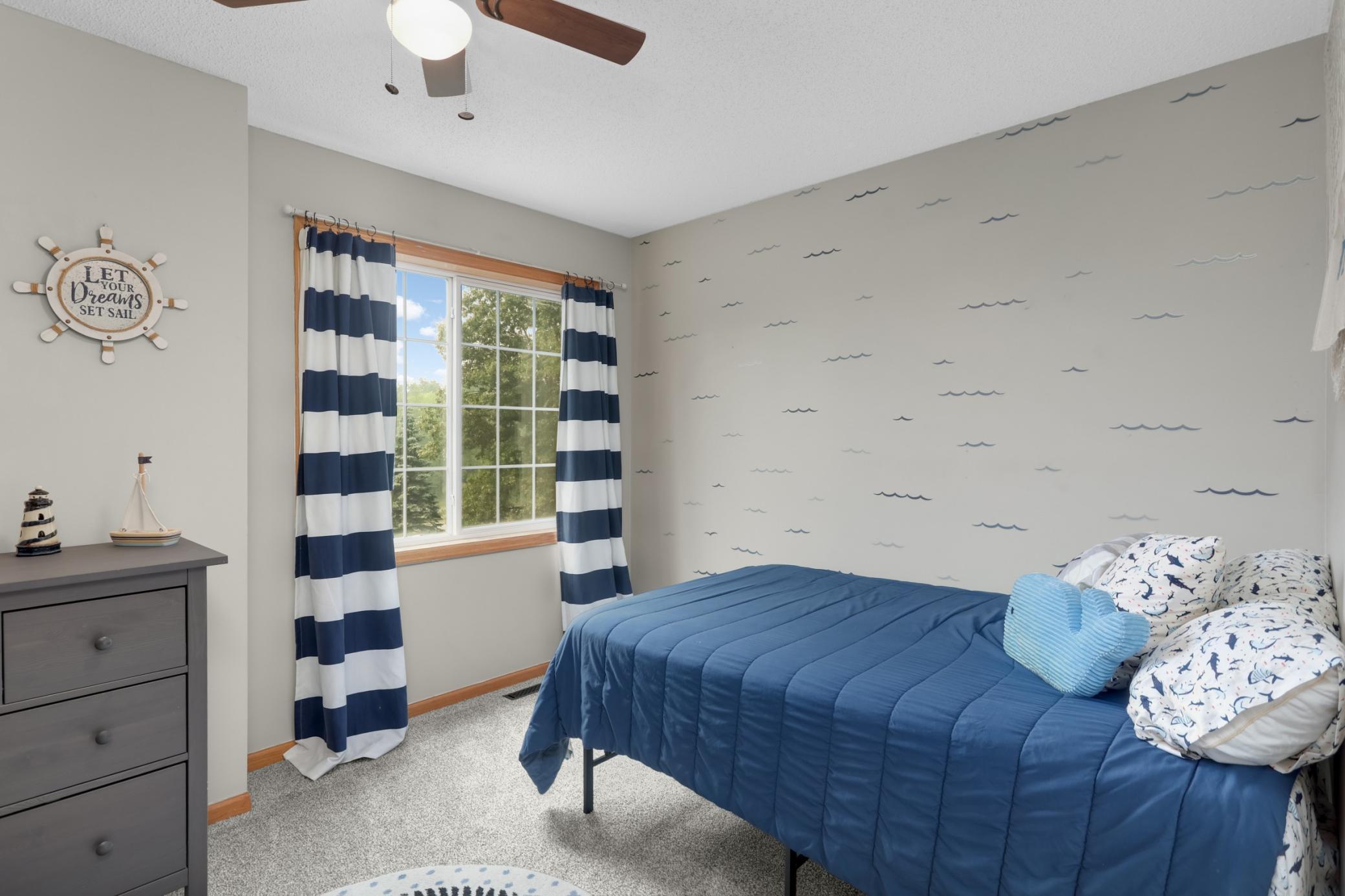 Bedroom 2 with walk-in closet