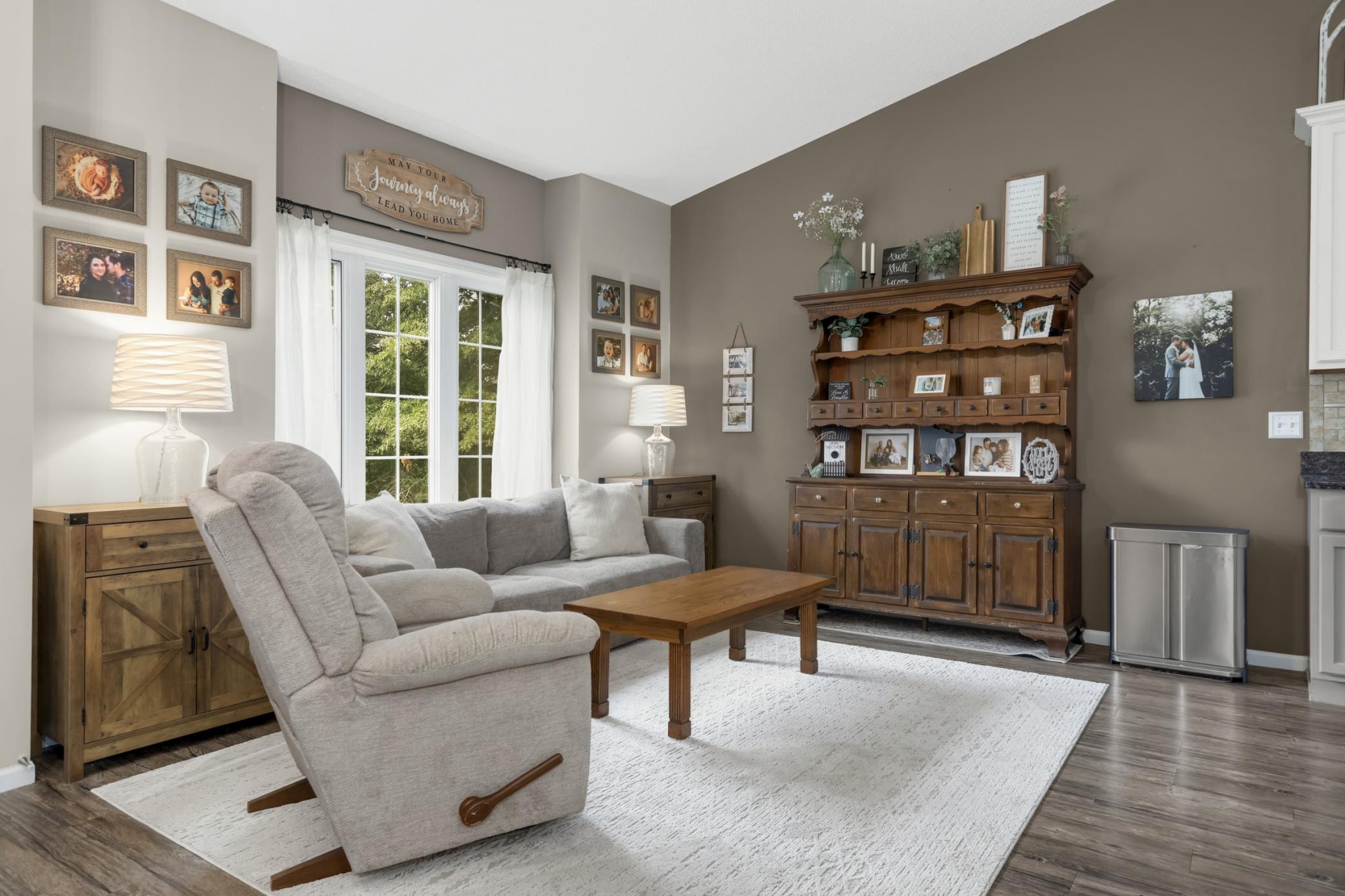 Bright and inviting sitting area filled with natural light.