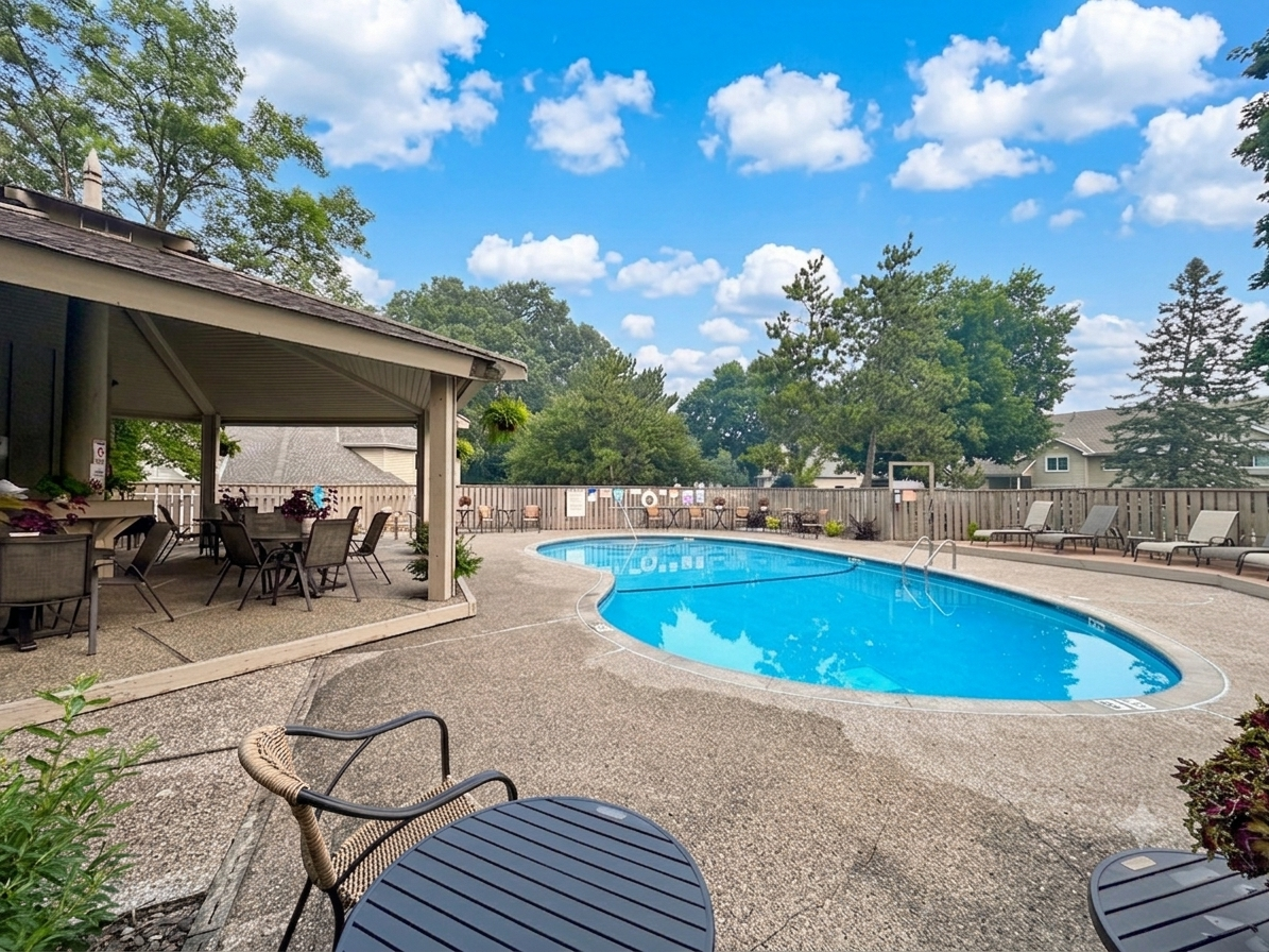 Shared pool and cabana