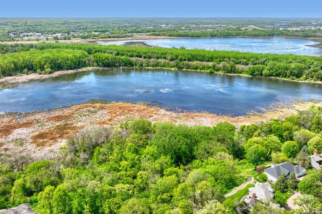 Aerial View of Wetlands/Mn River