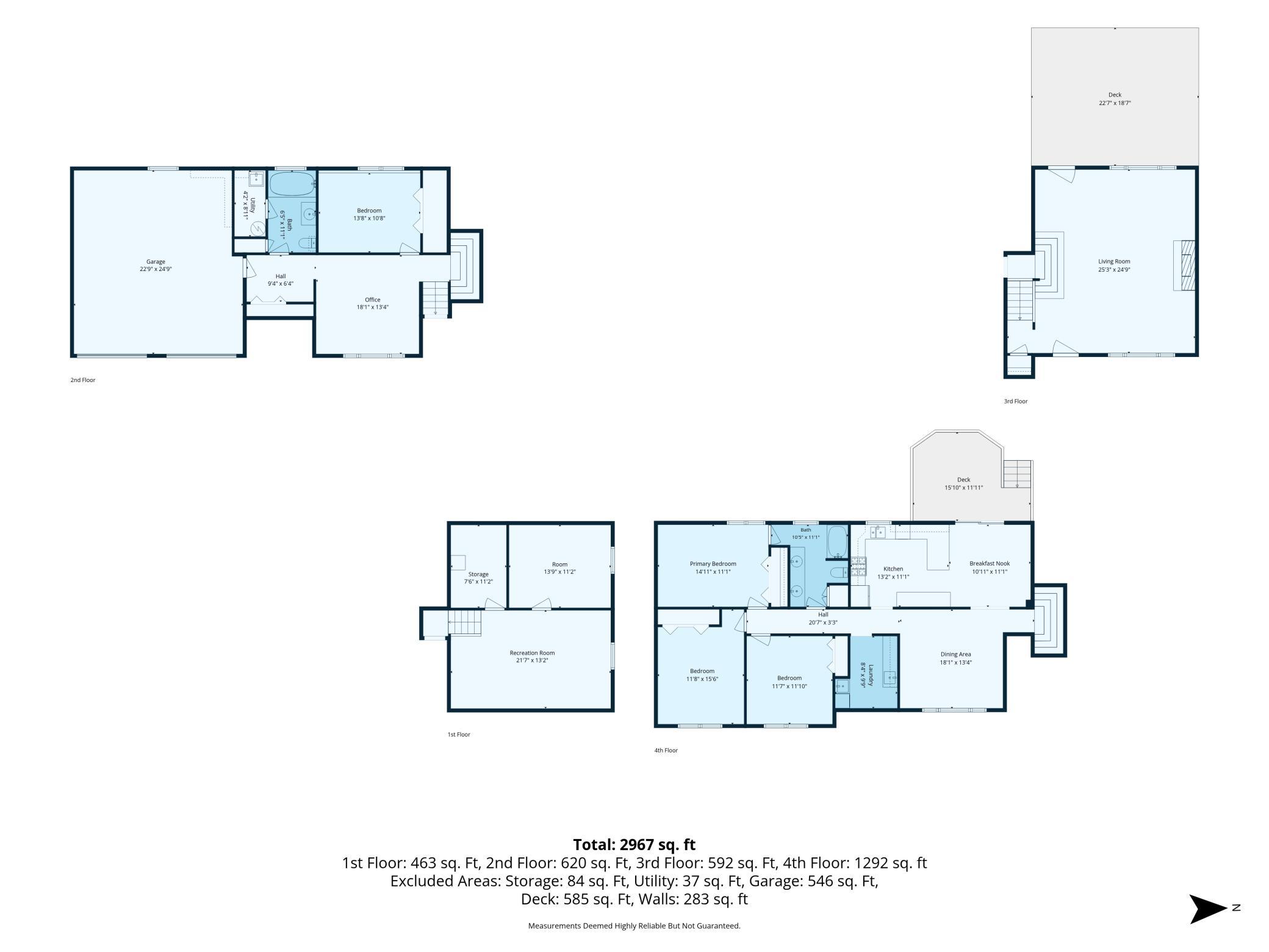 1400 Lia DR Full Floorplan