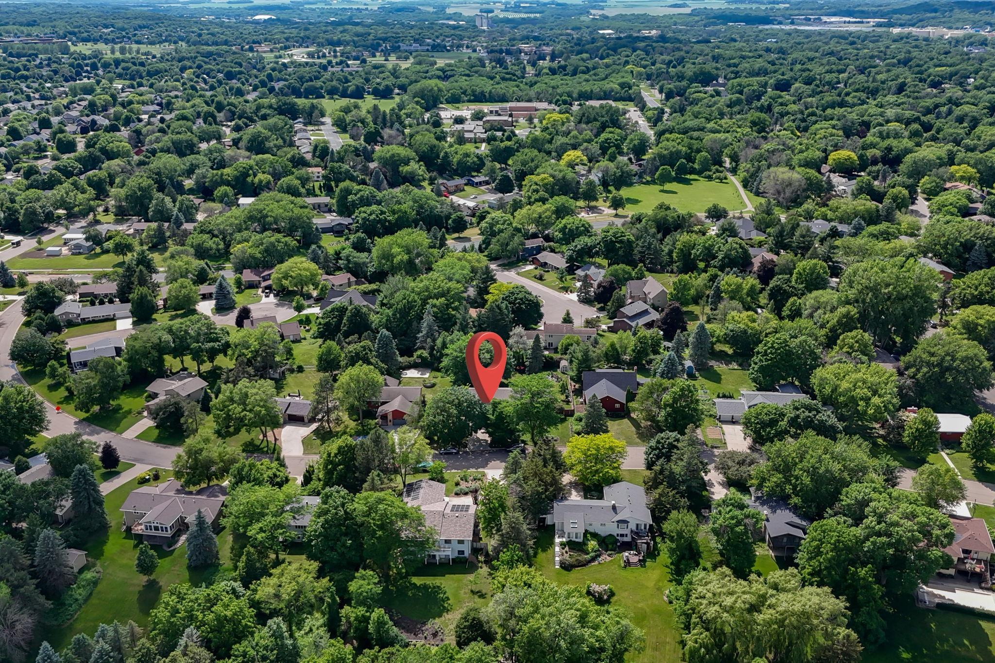 1400 Lia DR Aerial Overhead 4